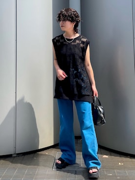 「アイテム（その他）」を使った、naraさん（レディース・151cm）の夏コーディネート