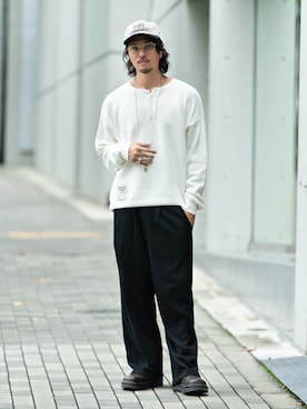 【glamb】TKさん（メンズ・181cm）の秋コーディネート