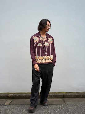 「glamb（グラム）のアイテム」を使った、【glamb】TKさん（メンズ・181cm）の秋コーディネート