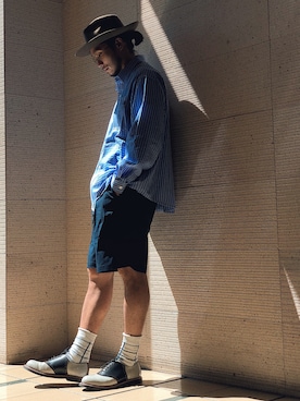 「圈入準」｜林育準🇹🇼さん（メンズ・180cm）の秋コーディネート