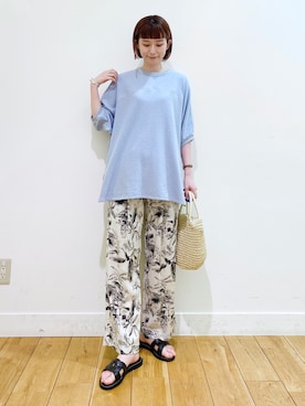 R i oさん（レディース・160cm）の春コーディネート