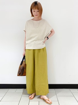 R i oさん（レディース・160cm）の夏コーディネート