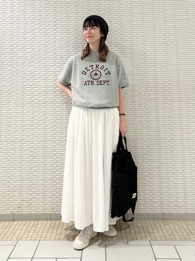 R i oさんの（Champion | チャンピオン）を使ったコーディネート