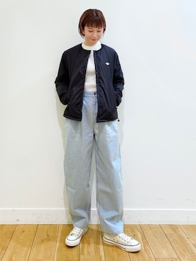 R i oさん（レディース・160cm）の冬コーディネート