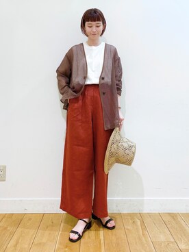 R i oさん（レディース・160cm）の春コーディネート