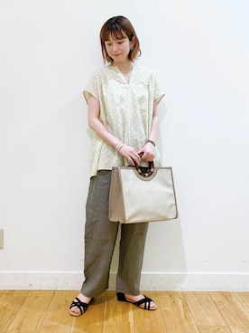 R i oさん(レディース・160cm)の夏コーディネート