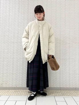 R i oさん（レディース・160cm）の秋コーディネート