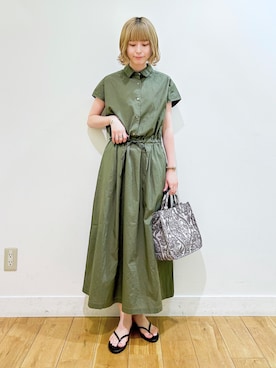 R i oさん（レディース・160cm）の夏コーディネート