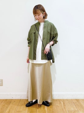 R i oさん（レディース・160cm）の秋コーディネート