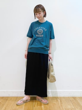 R i oさん（レディース・160cm）の夏コーディネート