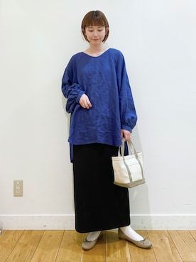 R i oさん（レディース・160cm）の春コーディネート