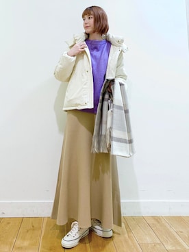 R i oさん(レディース・160cm)の冬コーディネート