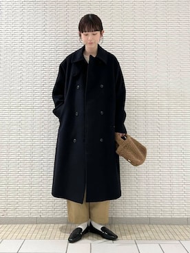 「COLD BREAKER（コールドブレーカー）のアイテム」を使った、R i oさん（レディース・160cm）の冬コーディネート