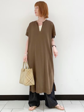 R i oさん（レディース・160cm）の夏コーディネート