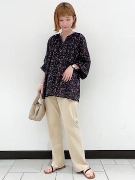 R i oさん(レディース・160cm)の夏コーディネート