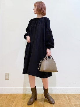 R i oさん（レディース・160cm）の秋コーディネート