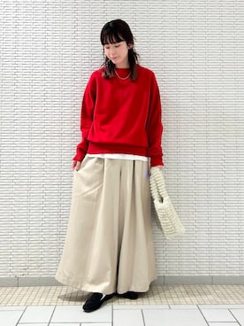 R i oさん（レディース・160cm）の冬コーディネート