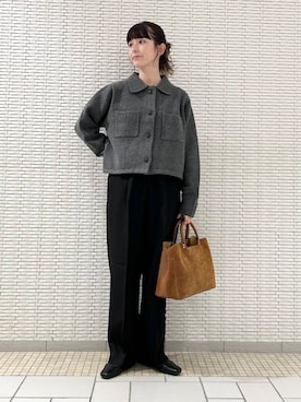 R i oさん（レディース・160cm）の秋コーディネート