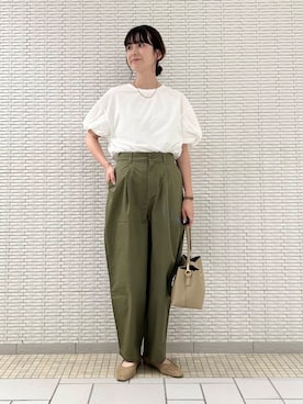 「URBAN RESEARCH DOORS（アーバンリサーチドアーズ）のアイテム」を使った、R i oさん（レディース・160cm）の夏コーディネート
