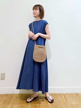 R i oさん（レディース・160cm）の夏コーディネート