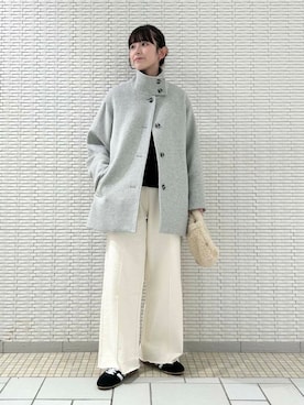 「COLD BREAKER（コールドブレーカー）のアイテム」を使った、R i oさん（レディース・160cm）の冬コーディネート