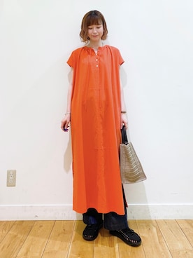 R i oさん（レディース・160cm）の夏コーディネート