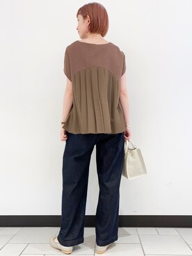 R i oさん（レディース・160cm）の夏コーディネート