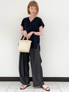 R i oさん(レディース・160cm)の夏コーディネート