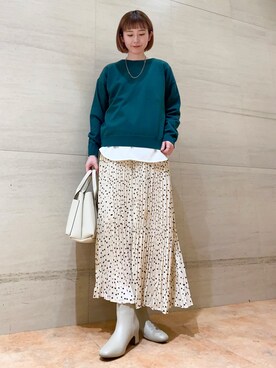 R i oさん(レディース・160cm)の冬コーディネート