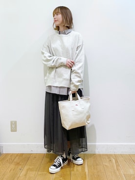 R i oさん（レディース・160cm）の秋コーディネート