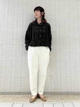 「かぐれ」｜R i oさん（レディース・160cm）の夏コーディネート