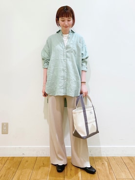 R i oさん（レディース・160cm）の春コーディネート