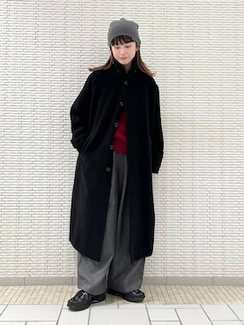 R i oさん（レディース・160cm）の冬コーディネート