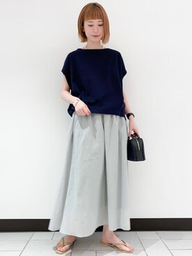 R i oさん（レディース・160cm）の夏コーディネート