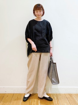 R i oさん（レディース・160cm）の春コーディネート