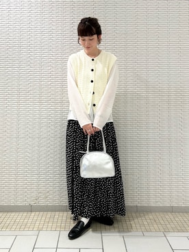 「アイテム（パンプス）」を使った、R i oさん（レディース・160cm）の秋コーディネート