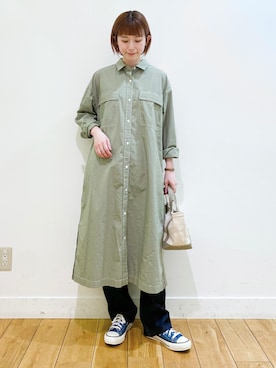 R i oさん（レディース・160cm）の春コーディネート