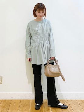 R i oさん(レディース・160cm)の冬コーディネート