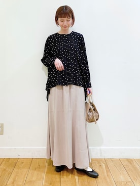 R i oさん(レディース・160cm)の春コーディネート