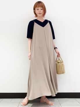 R i oさん（レディース・160cm）の夏コーディネート