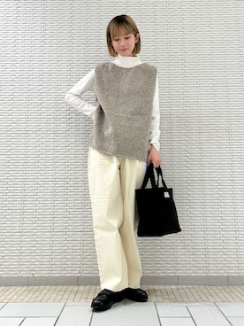 R i oさん（レディース・160cm）の秋コーディネート