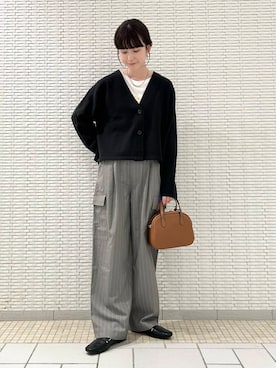 R i oさん（レディース・160cm）の秋コーディネート