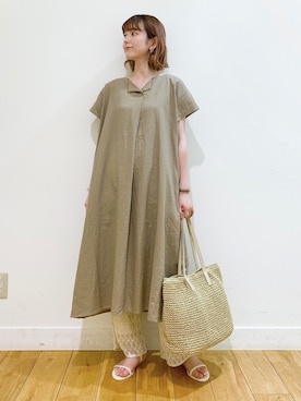 R i oさん（レディース・160cm）の夏コーディネート