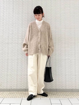 R i oさん（レディース・160cm）の秋コーディネート