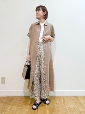 R i oさん(レディース・160cm)の夏コーディネート