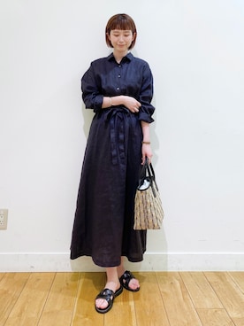 R i oさん（レディース・160cm）の春コーディネート