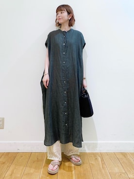 R i oさん（レディース・160cm）の夏コーディネート