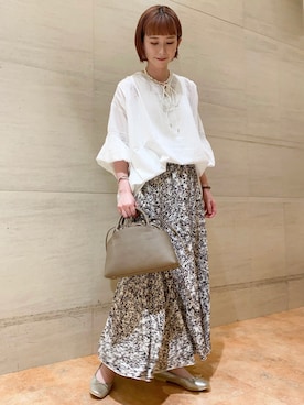 R i oさん（レディース・160cm）の秋コーディネート