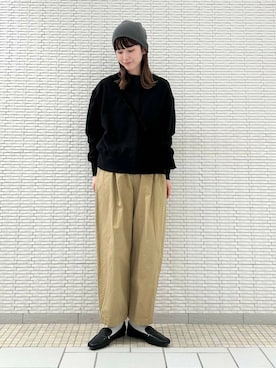 R i oさん（レディース・160cm）の冬コーディネート