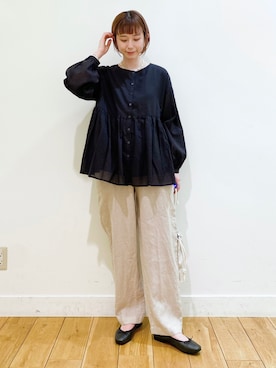 R i oさん（レディース・160cm）の春コーディネート